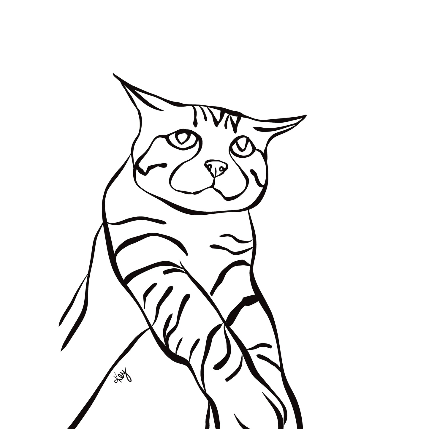 Your Pet as Line Art