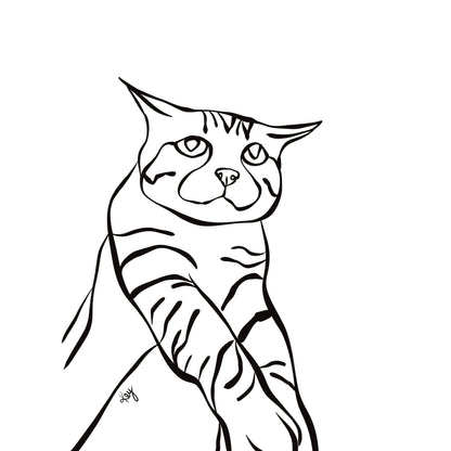 Your Pet as Line Art
