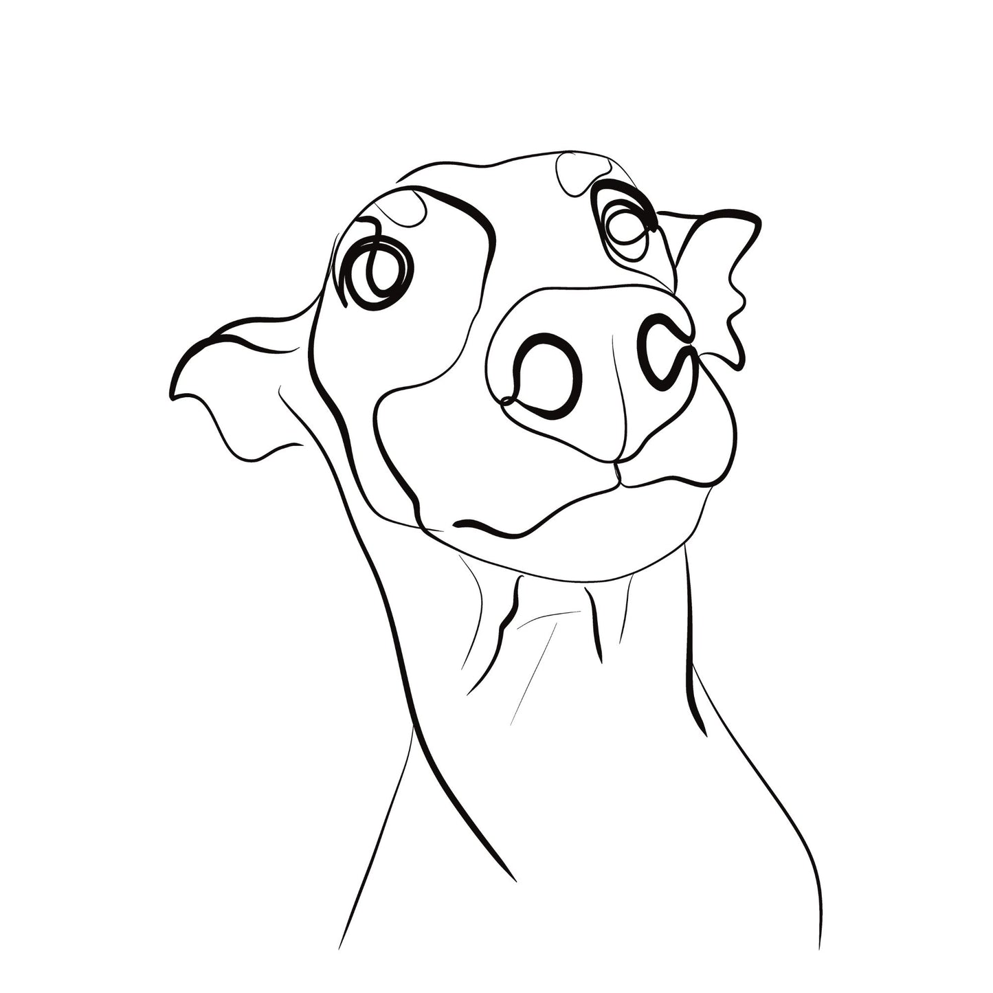 Your Pet as Line Art