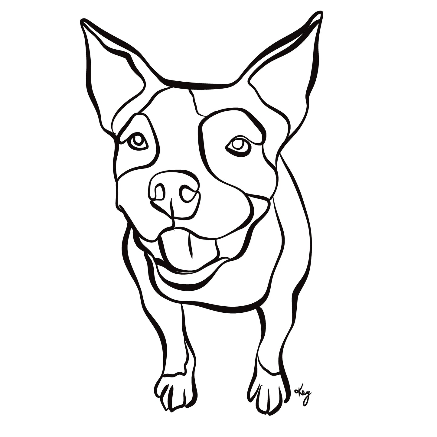 Your Pet as Line Art