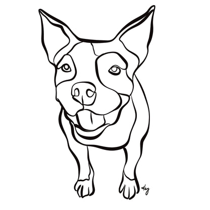 Your Pet as Line Art