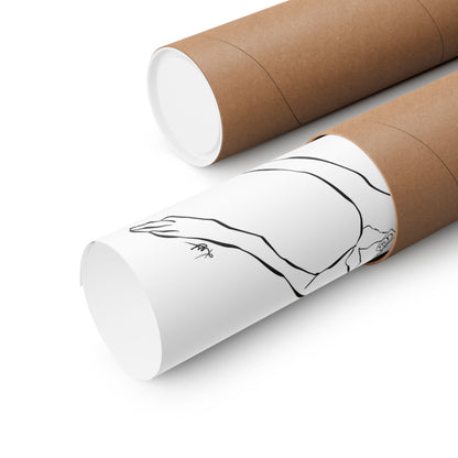Custom Line Art Poster