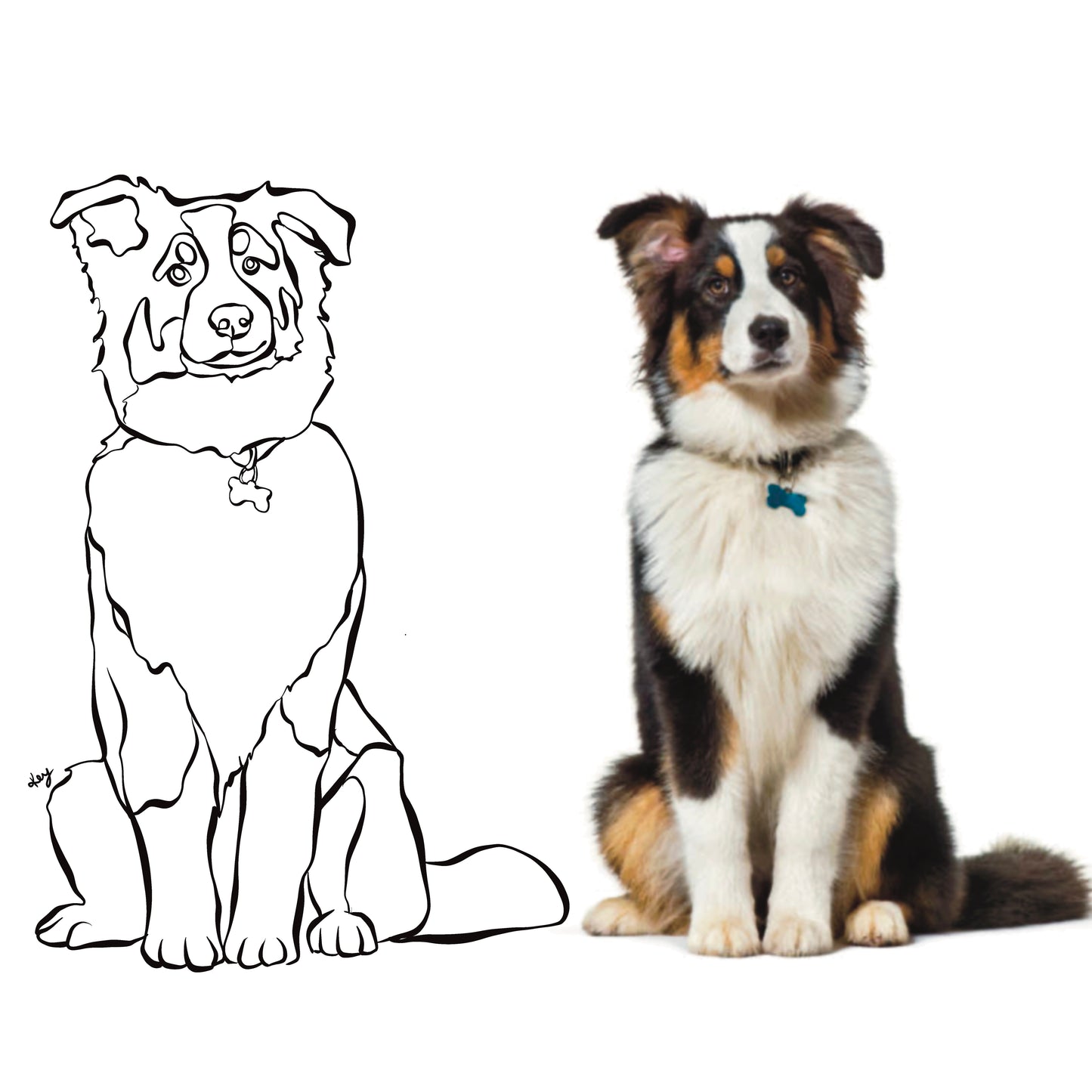 Your Pet as Line Art